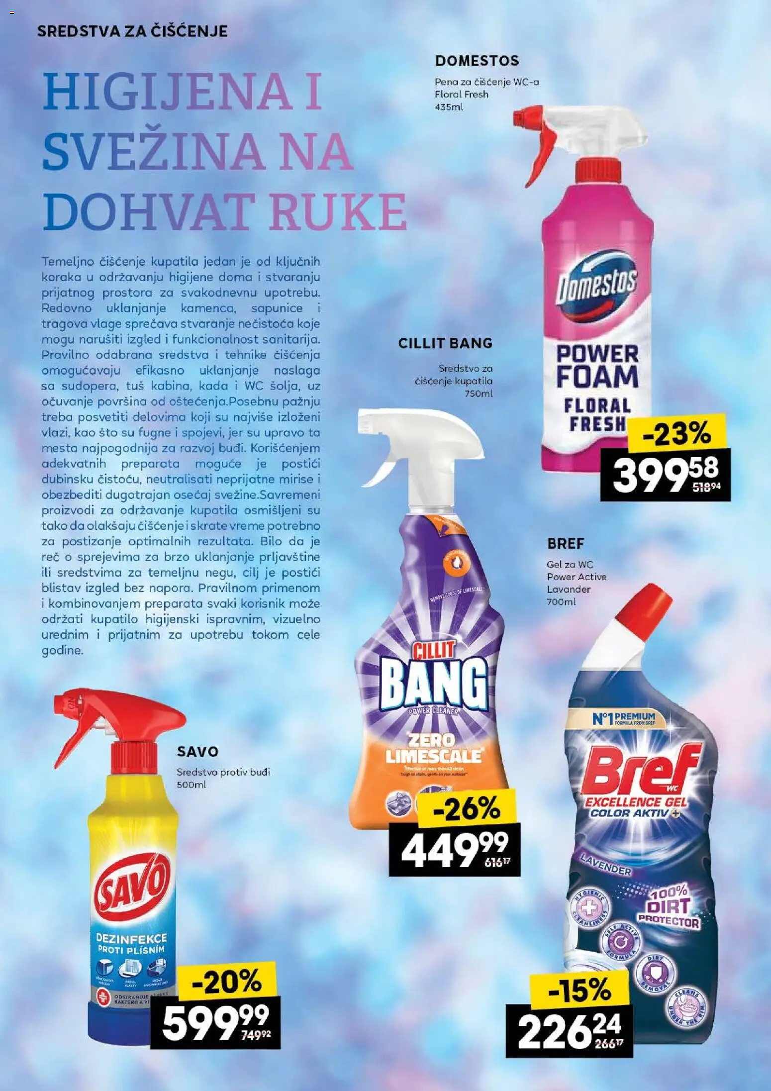 Idea katalog - važi od 27.11.2025 | Strana: 32 | Proizvode: Cillit Bang, Sto, Wc, Kupatilo