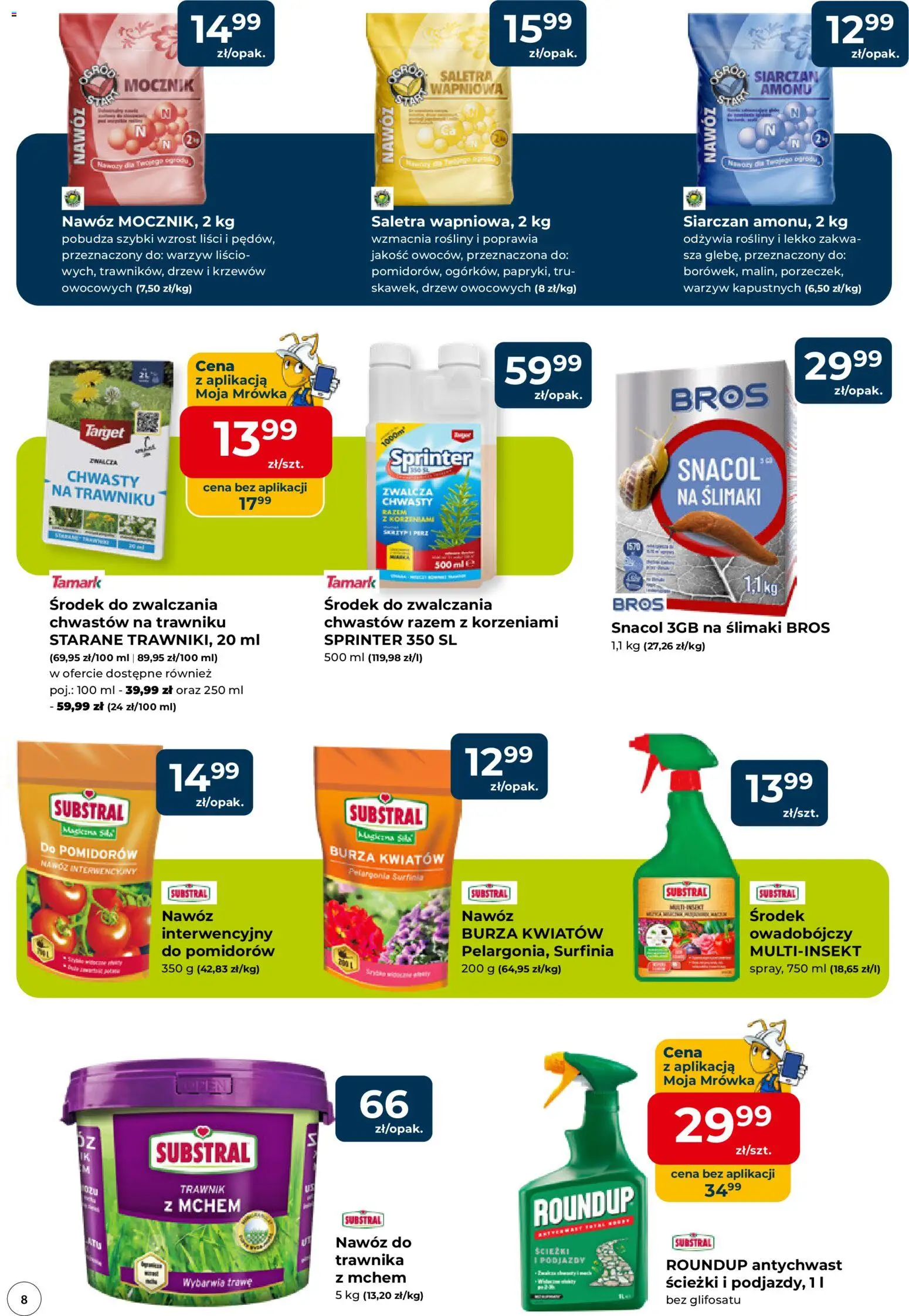 Mrówka gazetka - Elbląg od 23.04.2026 | Strona: 8 | Produkty: Rosliny