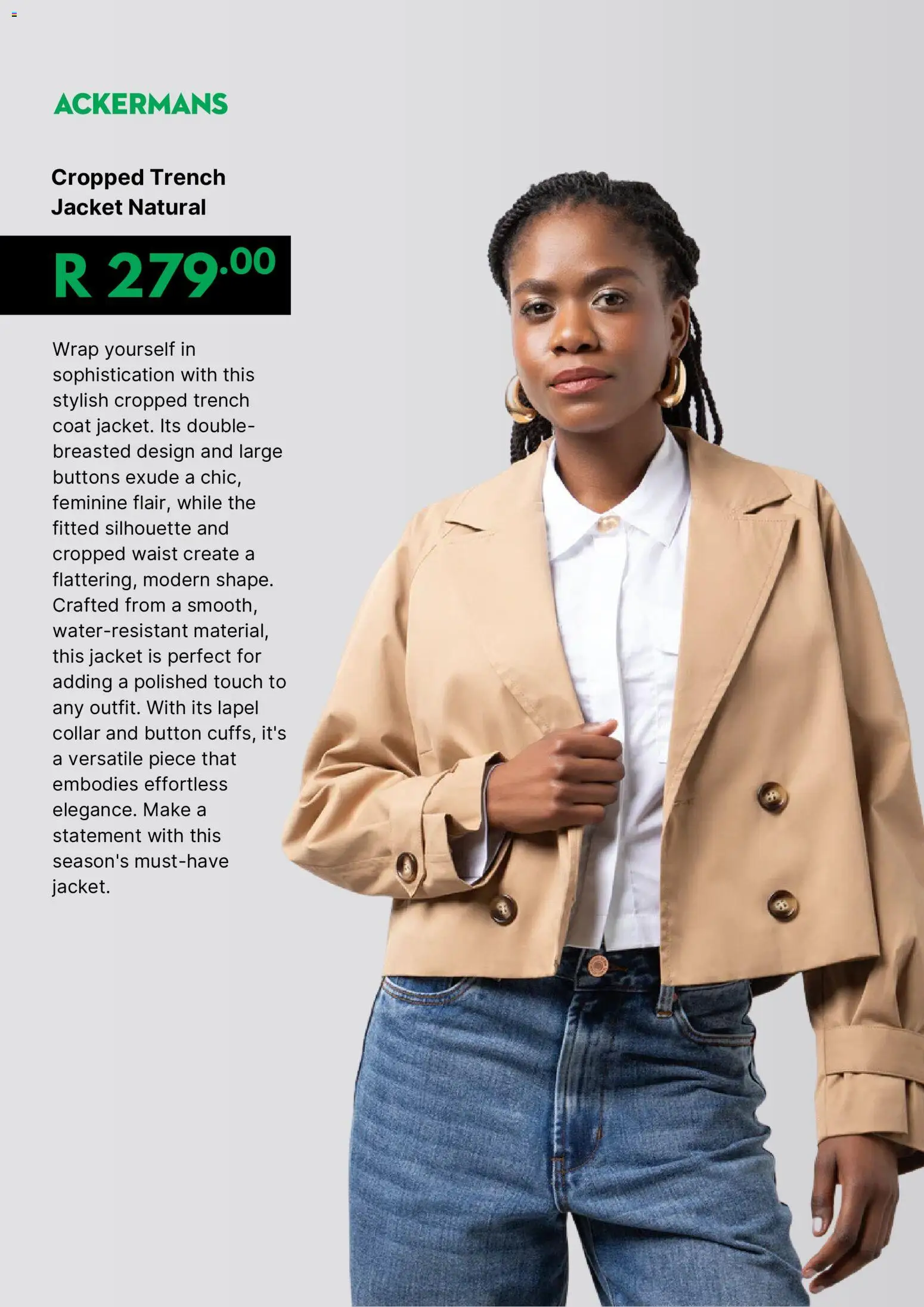 New Ackermans catalogue – valid from 24.01.2026 | Page: 9 | Products: Jacket, Coat