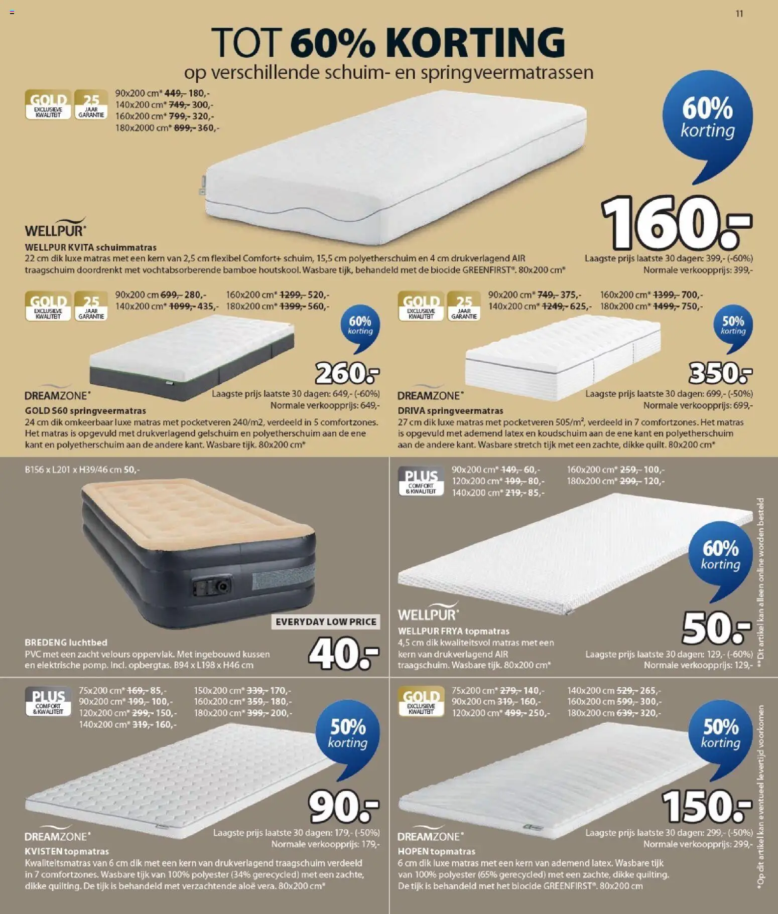 {H1} | Pagina: 11 | Producten: Kan, Désodorisant, Matras, Kussen