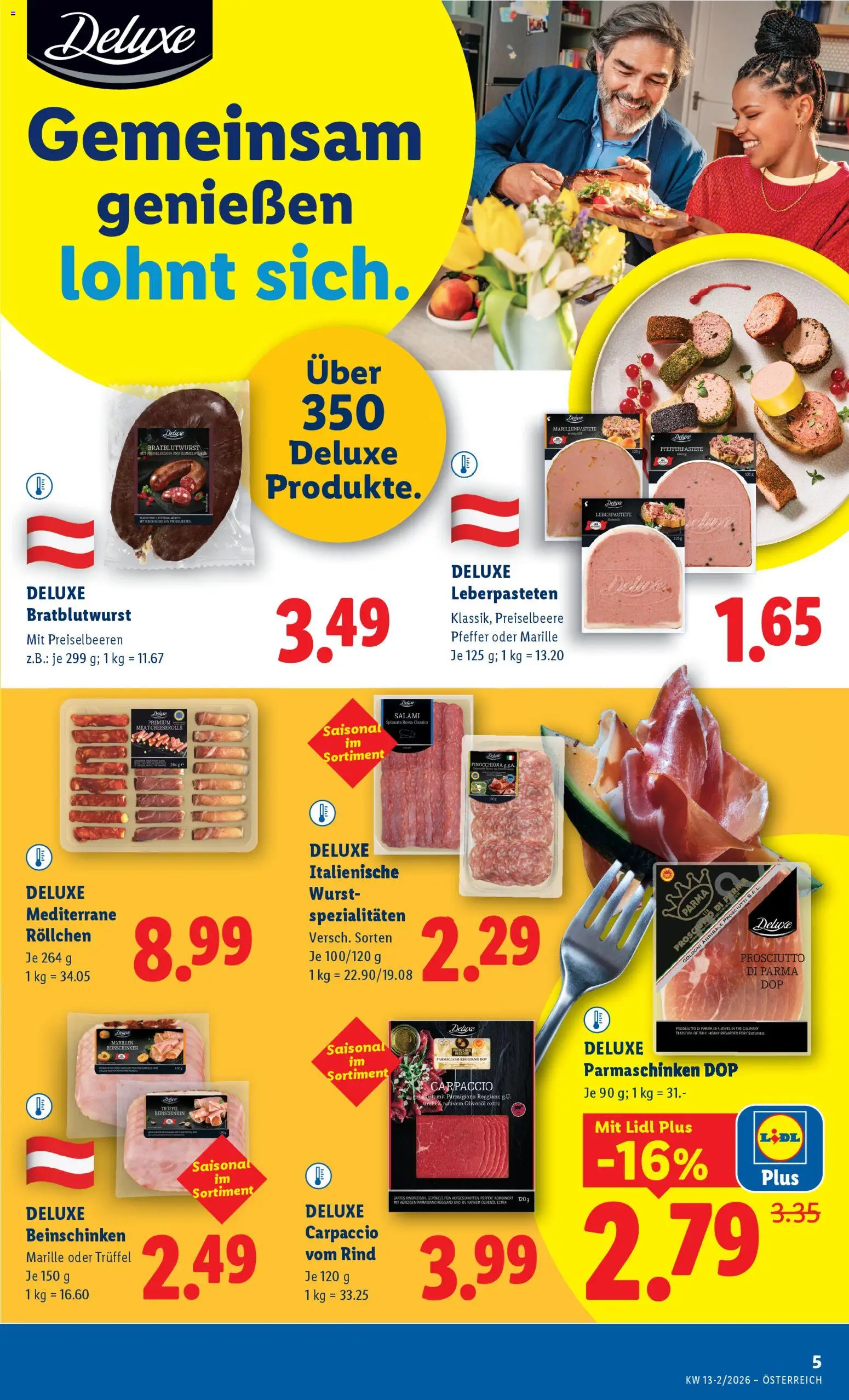Lidl Flugblatt - Altenmarkt im Pongau, St. Johann im Pongau, Zell am See gültig ab 26.03.2026 | Seite: 7 | Produkte: Pfeffer, Wurst, Salami
