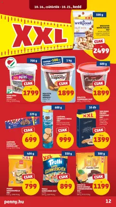TROLLI GUMICUKOR XXL*, 2-féle 350 g - amely érvényes a következő dátumtól: 16.10.2025 | Oldal: 16