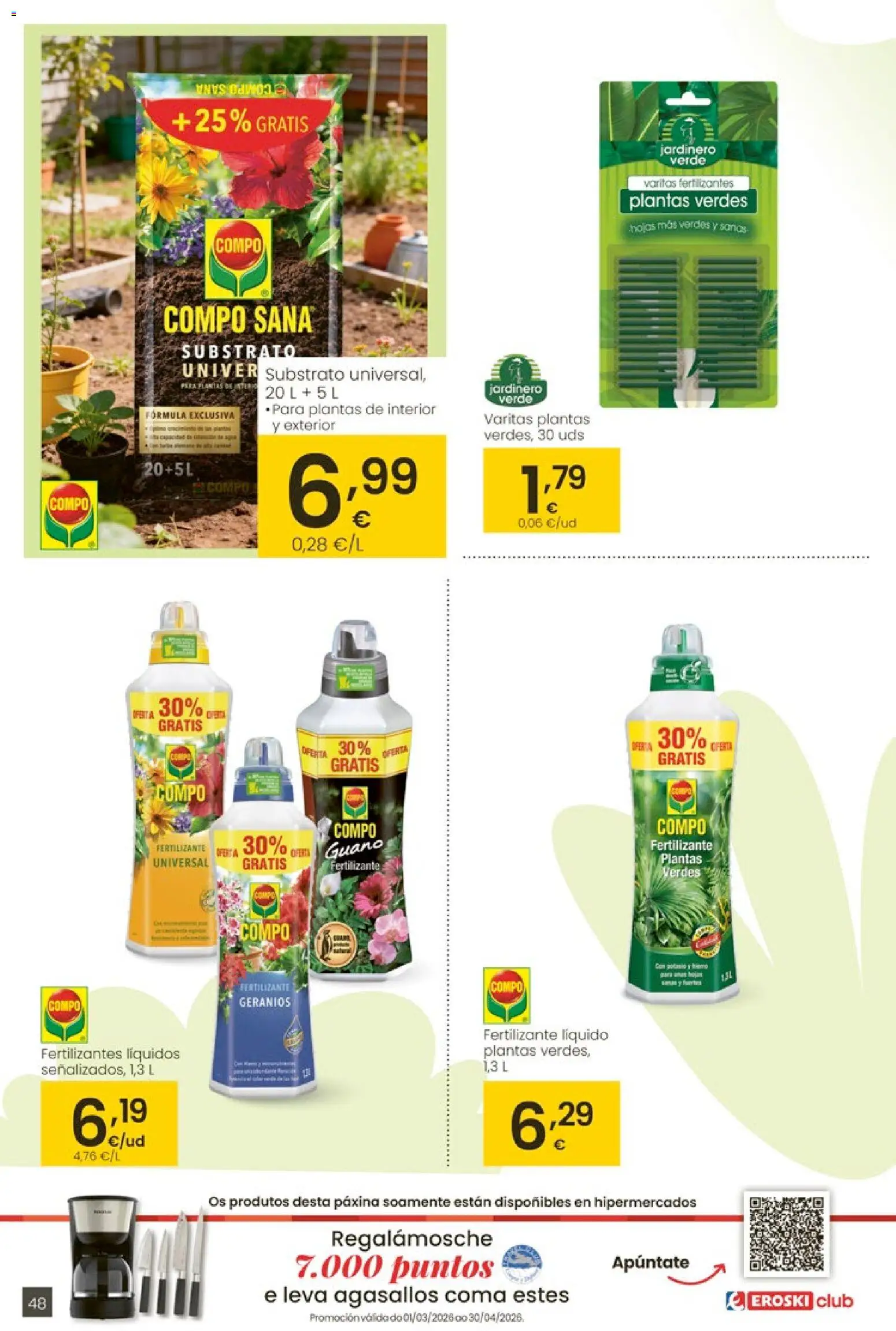 Eroski - Quieres ahorrar conmigo │ válido desde el 26.03.2026 | Página: 48 | Productos: Poêle à pétrole