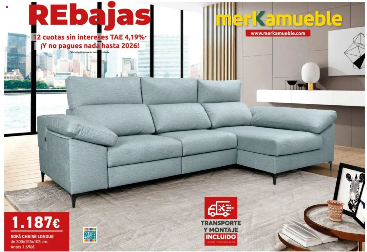 Merkamueble folleto │ válido desde el 07.07.2025 | Página: 20 | Productos: Sofá
