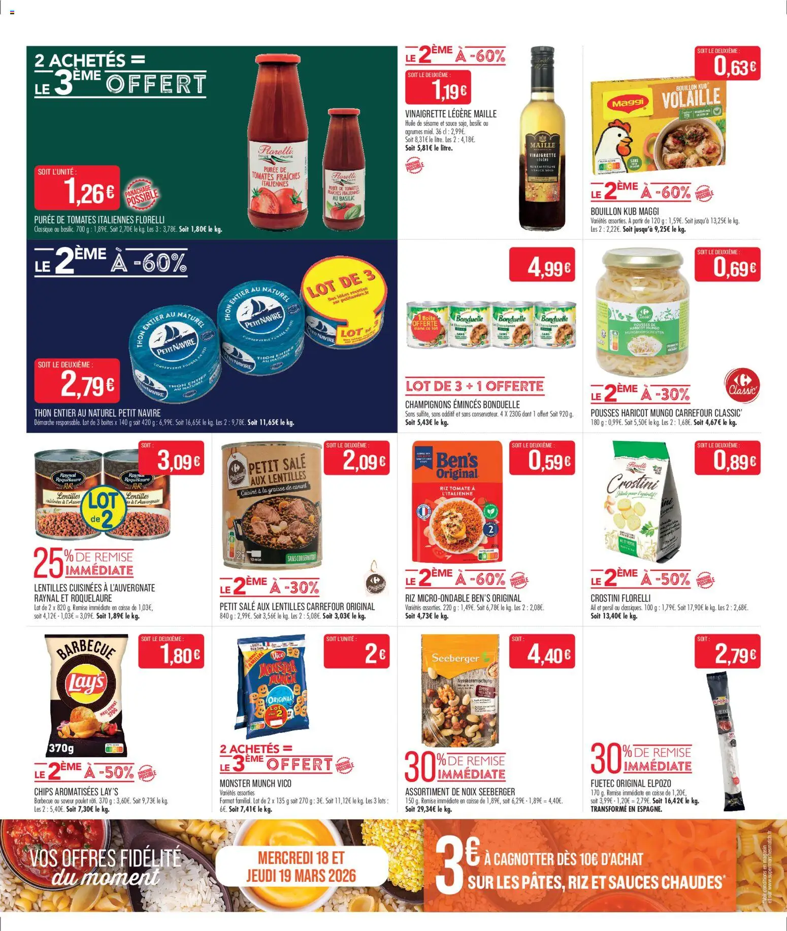 {H1} | Page: 18 | Produits: Persil, Ail, Huile, Thé