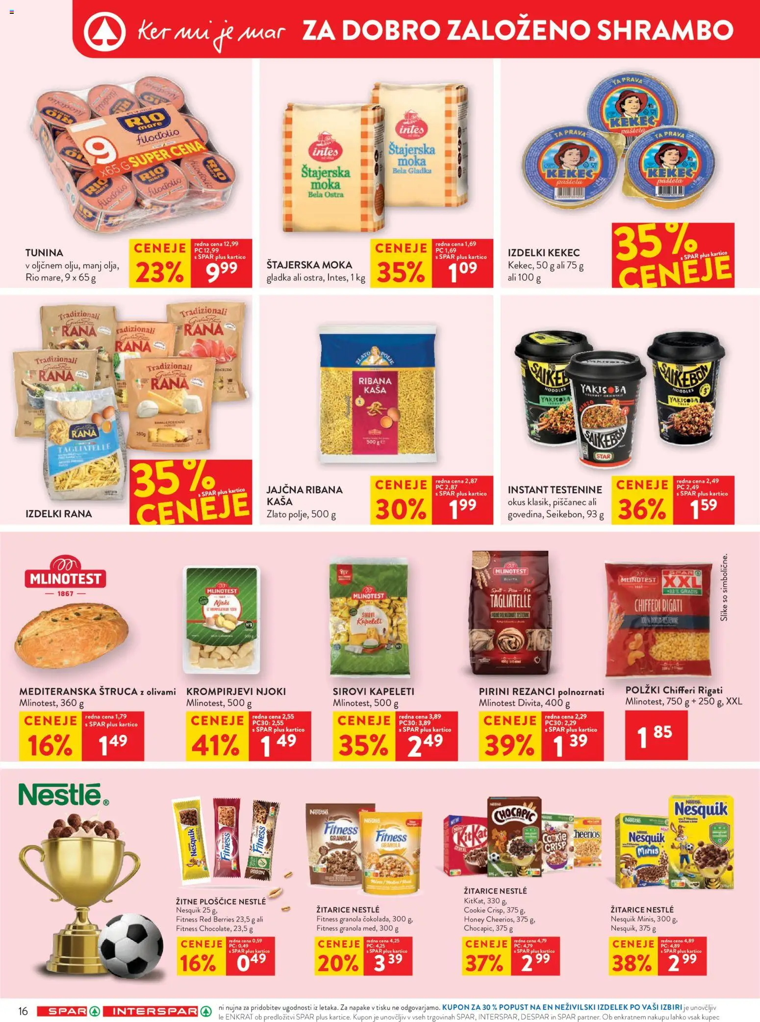 Novi Spar katalog ponudbe – veljaven od 15.04.2026 | Stran: 18
