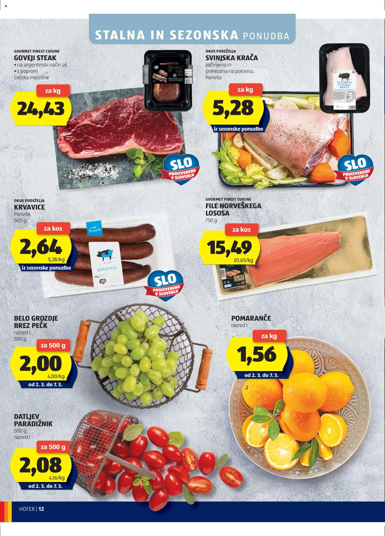 Hofer SI katalog | vrijedi od 25.02.2026 | Stranica: 12