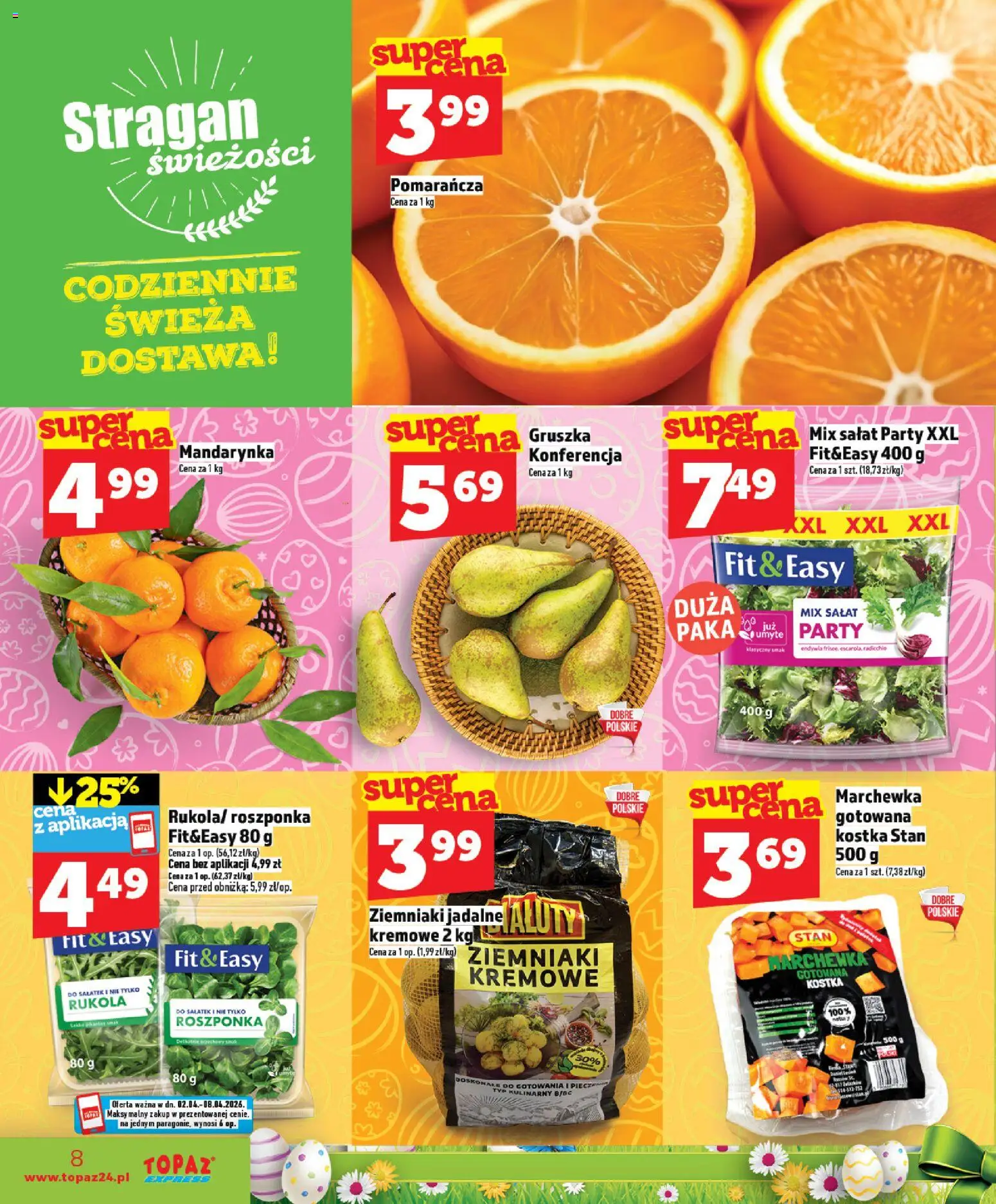 Topaz gazetka - Express od 02.04.2026 | Strona: 8