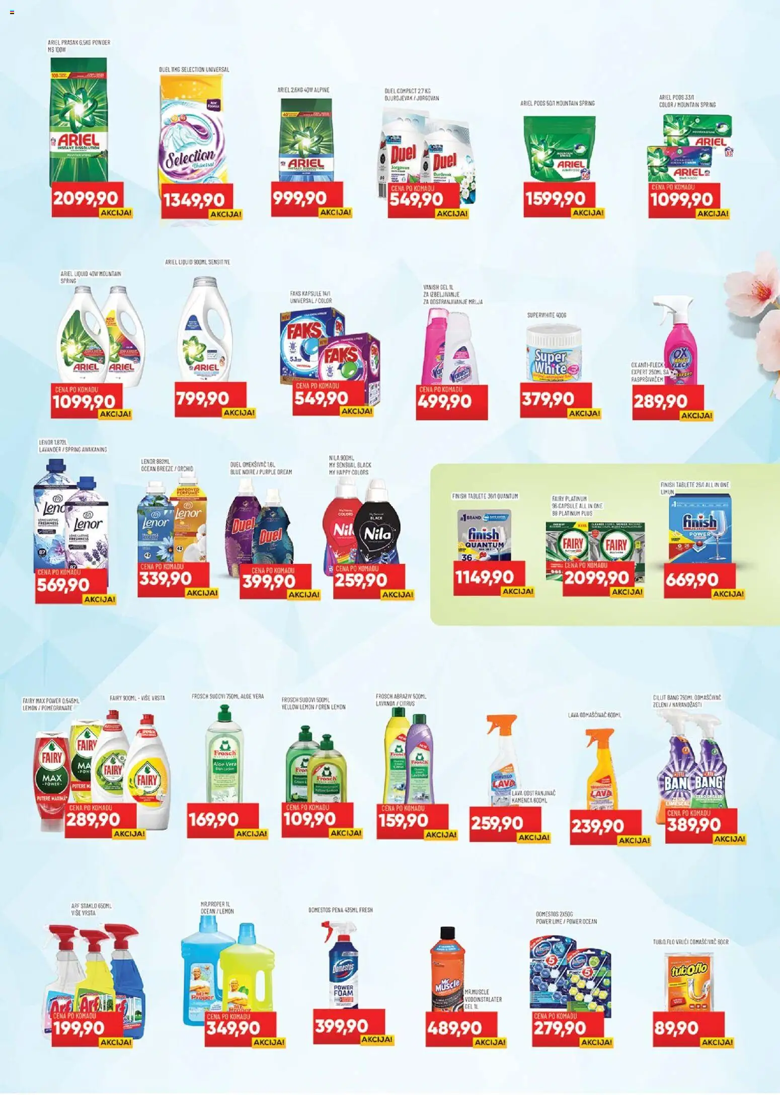 Medius katalog - važi od 24.03.2026 | Strana: 24 | Proizvode: Lenor, Cillit Bang, Finish, Limun