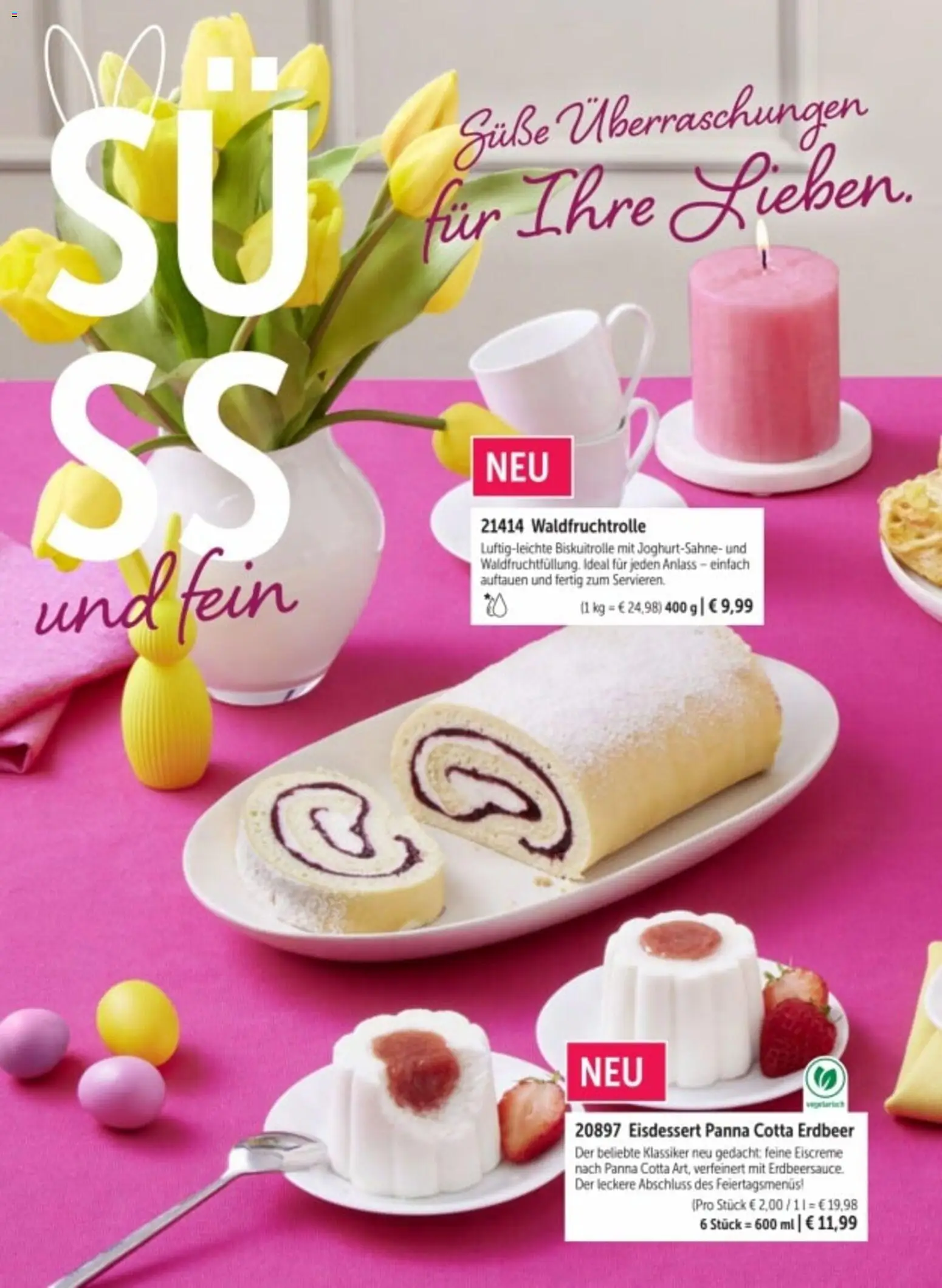Bofrost Katalog Osterprogramm – gültig ab 23.02.2026 | Seite: 14 | Produkte: Eiscreme