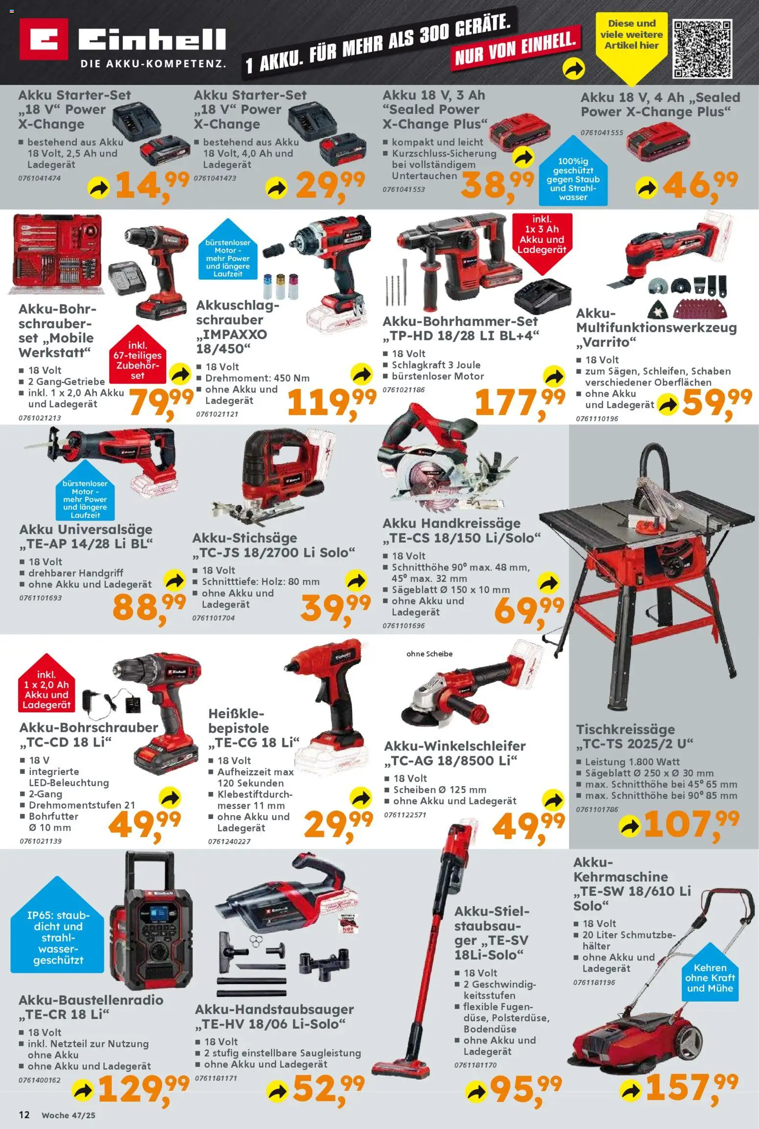 Globus Baumarkt prospekt Weinstadt-Endersbach	 – gültig ab 16.11.2025 | Seite: 12 | Produkte: Wasser, Netzteil, Ladegerät