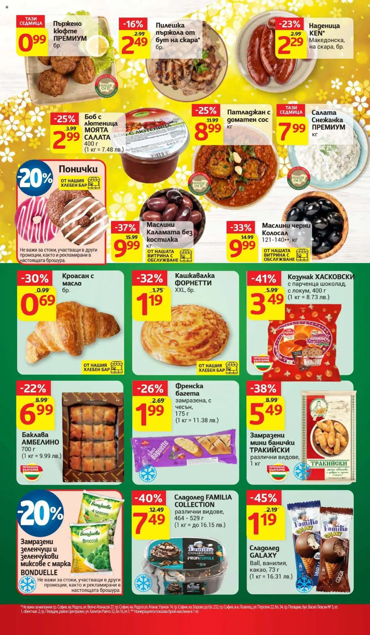  | Страница: 13 | Продукти: Салата, Масло, Dolce gusto kapszula, Кашкавалка