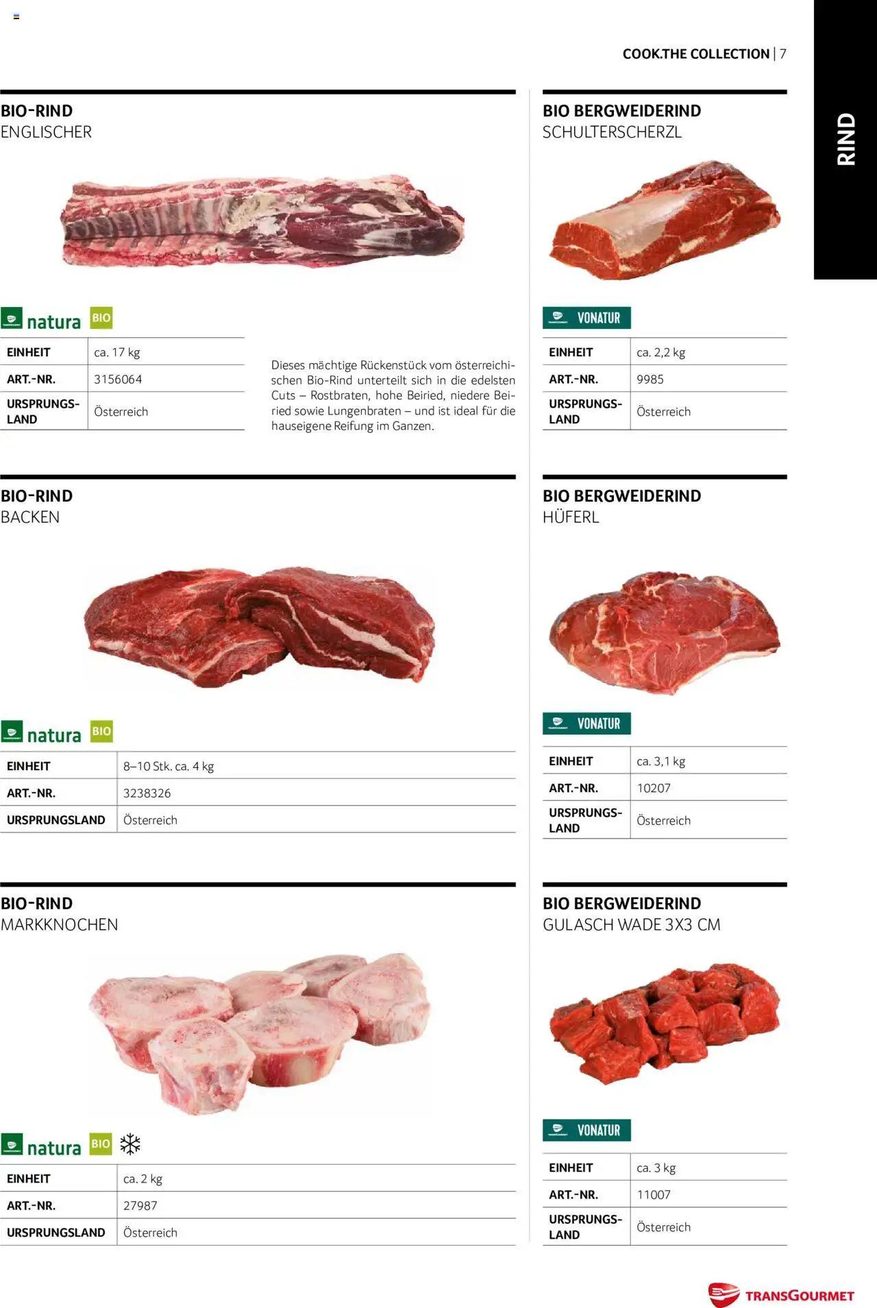 Transgourmet Cook Look-Book gültig ab 01.09.2023 | Seite: 7