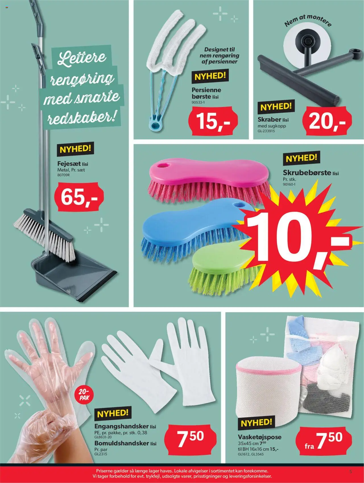 Bigdollar Tilbudsavis gyldig fra 15.08.2025 | Side: 5 | Produkter: Børste, BH, Persienner
