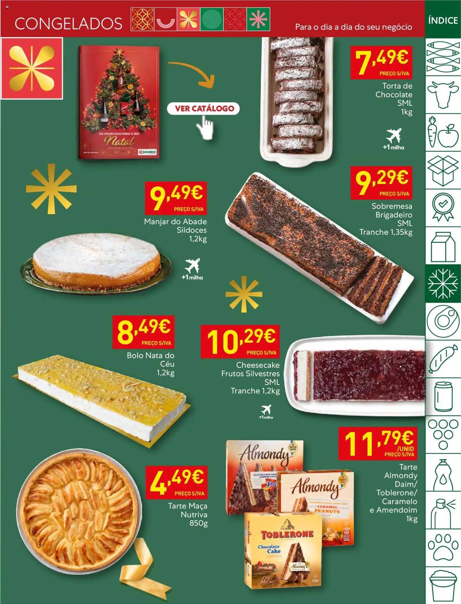 Recheio folheto │ válido de 09.12.2025 | Página: 17 | Produtos: Bolo, Chocolate, Nata, Torta