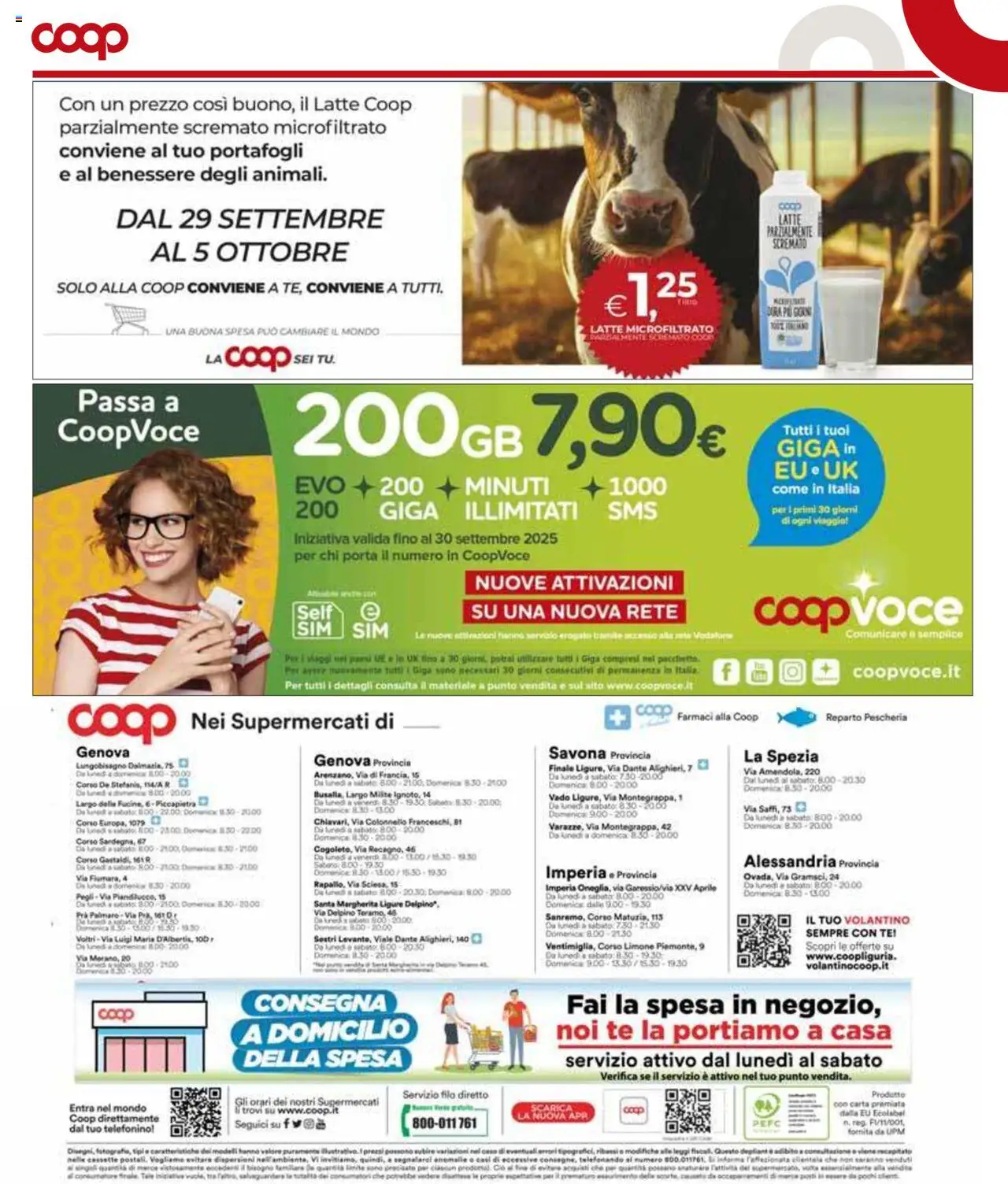 Volantino COOP del 18.09.2025 | Pagina: 20 | Prodotti: Tè, Latte, Limone