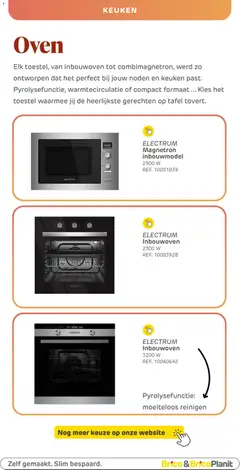Brico Plan-it - Onze opbergingcatalogus - Voorbeeld van een folder van Brico Plan-it, geldig van 20.02.2026 | Pagina: 46 | Producten: Oven, Tafel