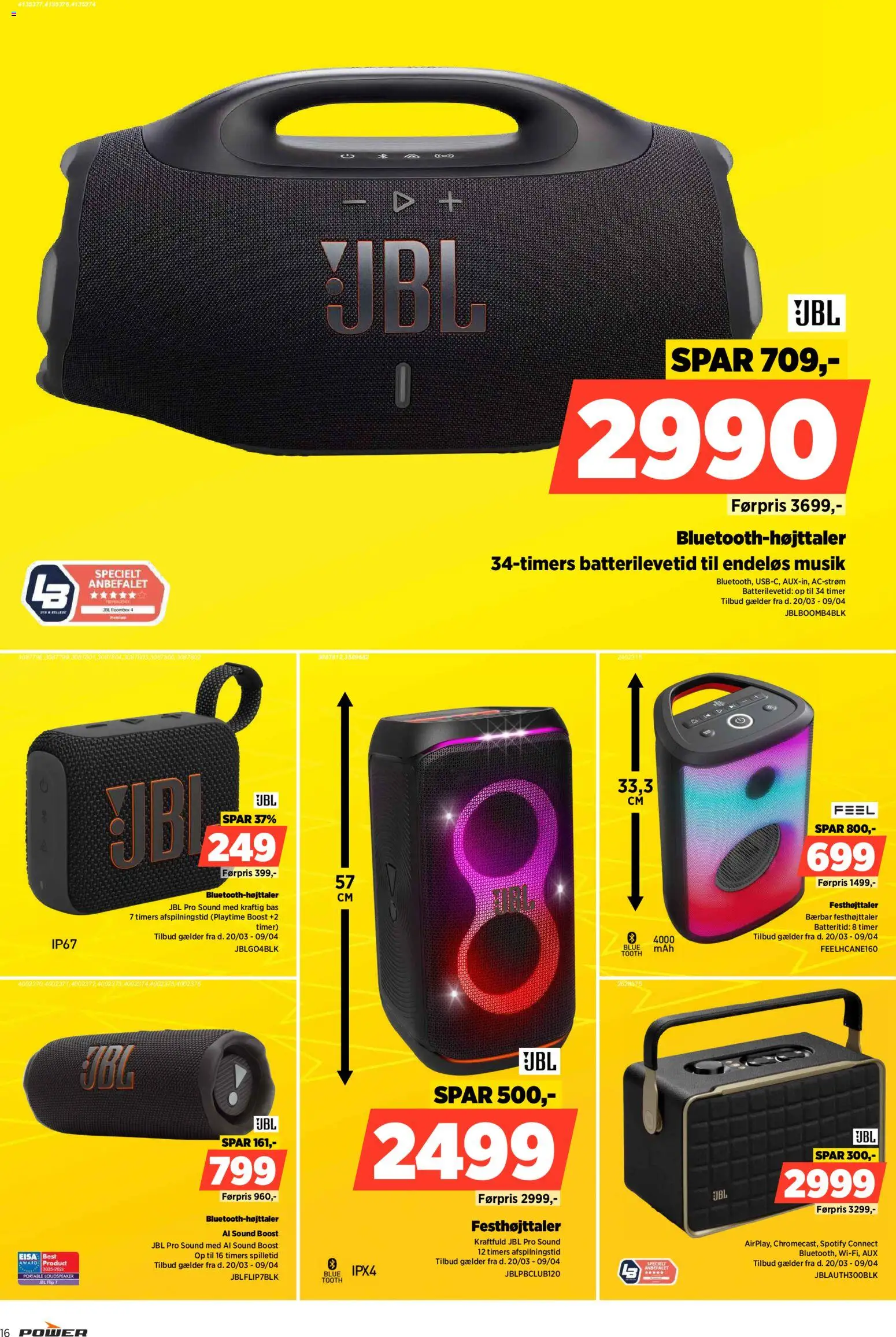 Power tilbudsavis – gyldig fra 20.03.2026 | Side: 16