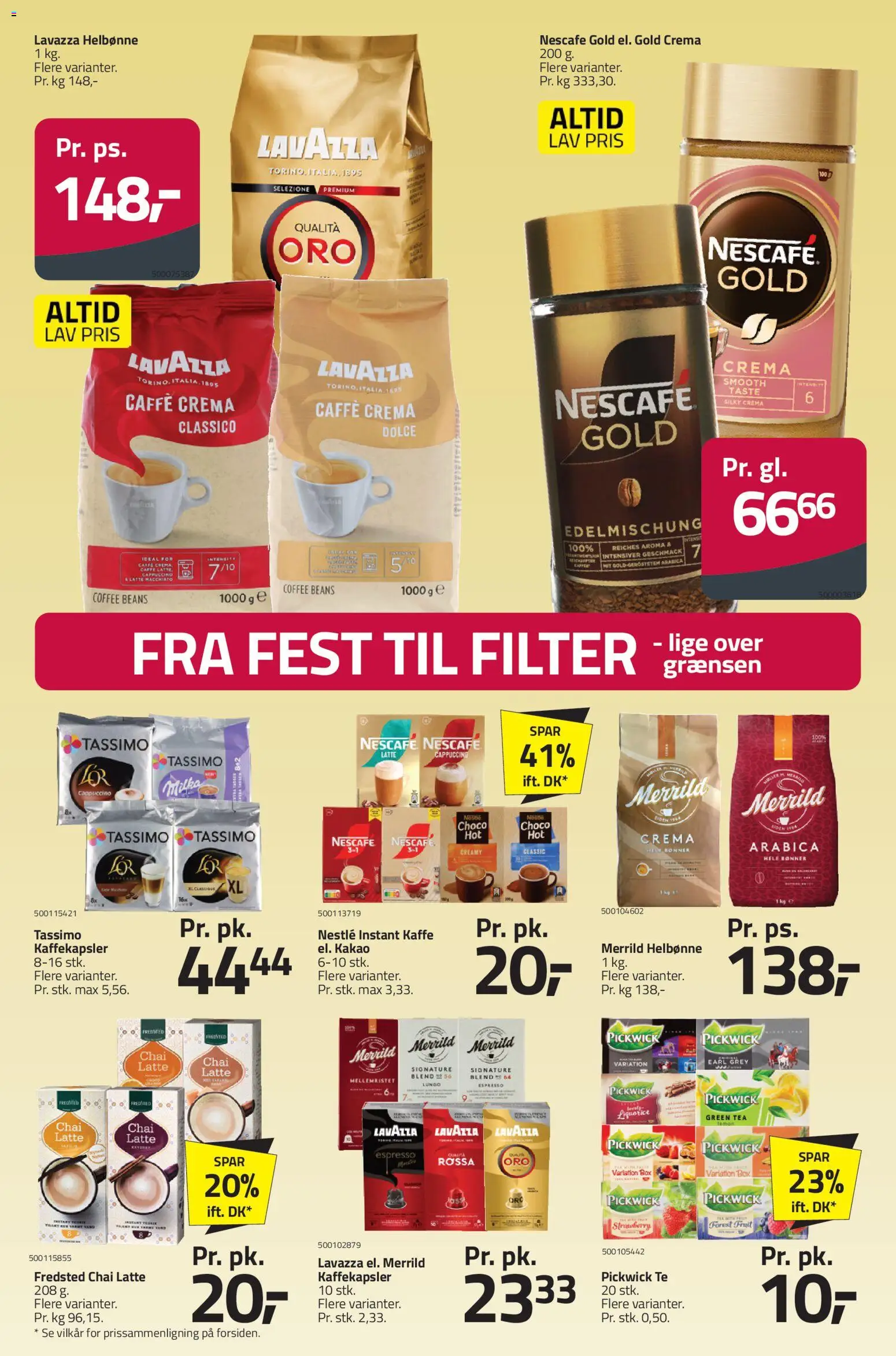 Fleggaard tilbudsavis – gyldig fra 10.12.2025 | Side: 6 | Produkter: Kaffe, Bønner, Kakao, Instant Kaffe
