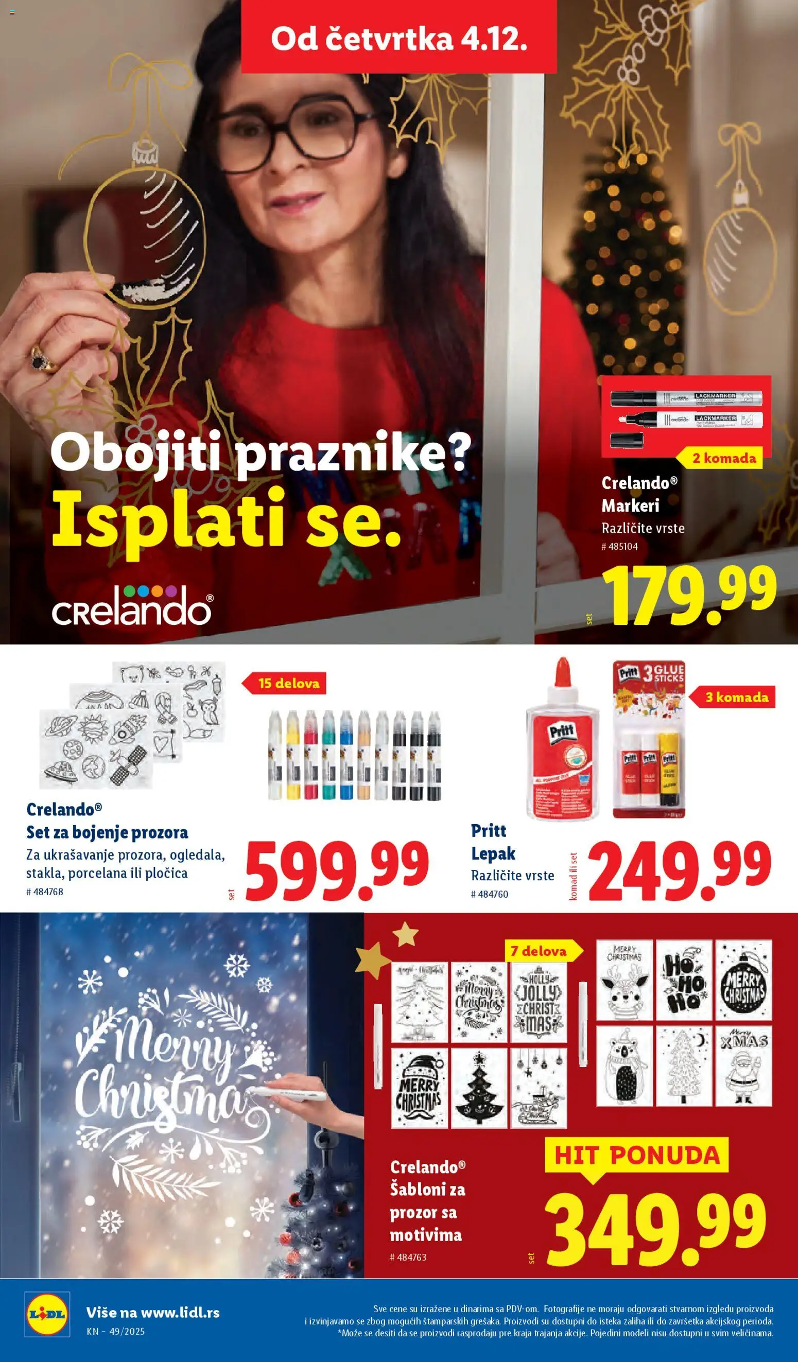 Lidl katalog - važi od 04.12.2025 | Strana: 72
