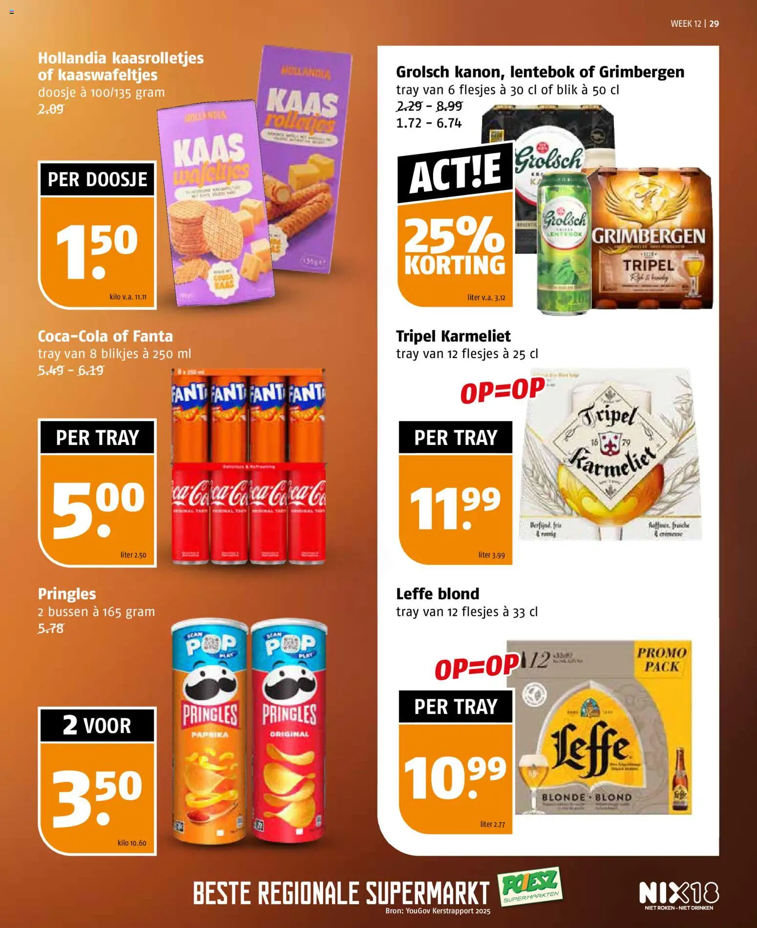 {H1} | Pagina: 29 | Producten: Kaas, Fanta, Kész piskótalap, Pringles