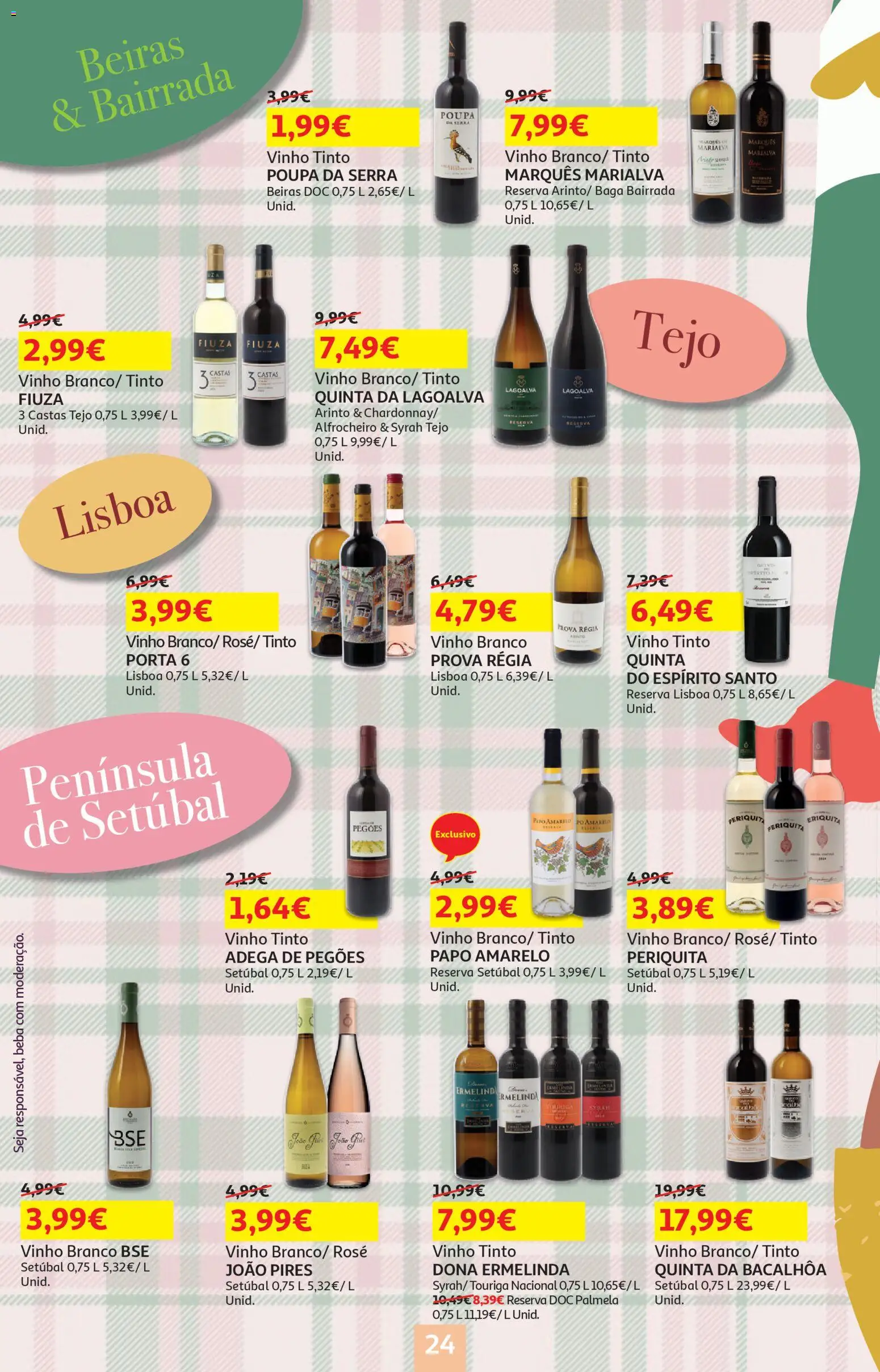 Auchan - Preços Redondos - Pet │ válido de 27.01.2026 | Página: 24 | Produtos: Porta, Pó, Vinho, Vinho tinto