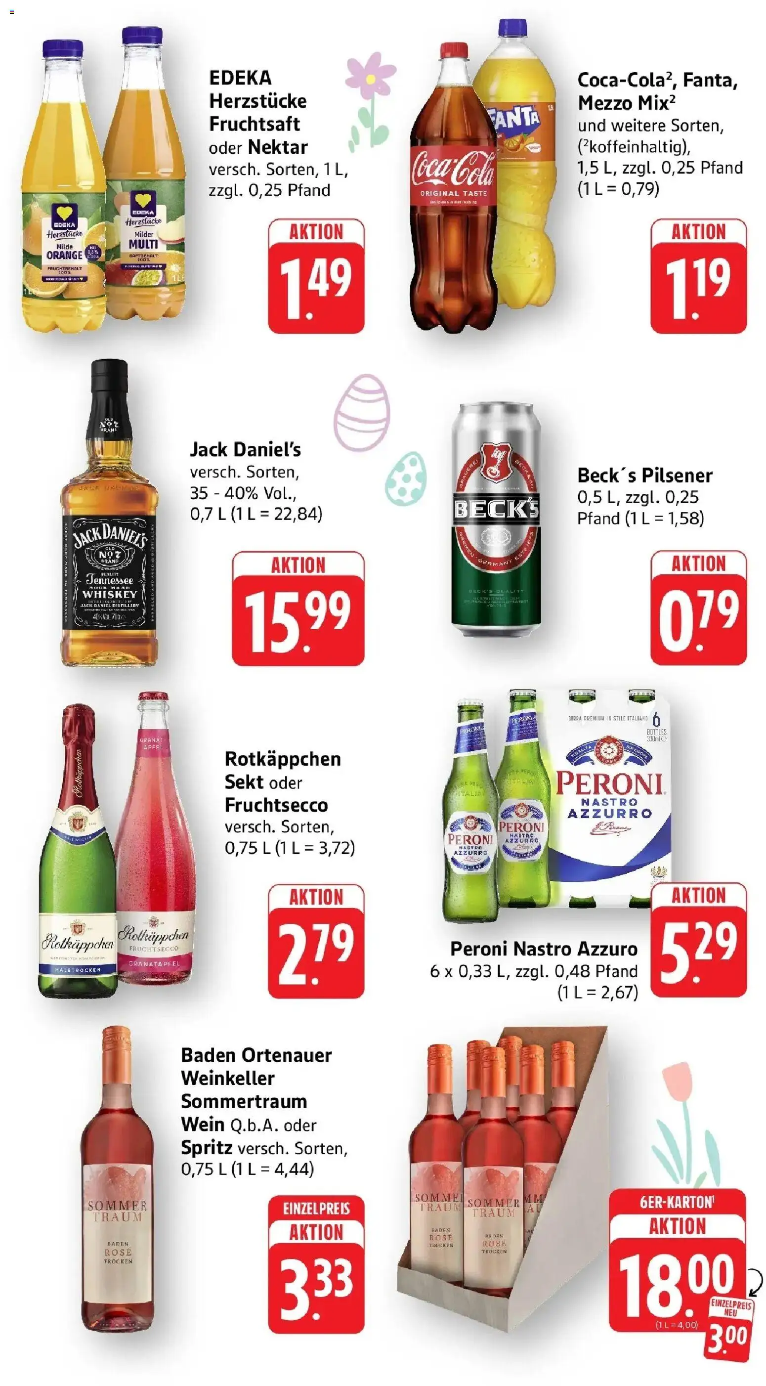Angebote – gültig ab 23.03.2026 | Seite: 8 | Produkte: Coca cola, Cola, Jack Daniel's, Fruchtsecco