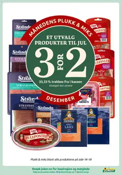 Forhåndsvisning av RØKT LAKS, Skivet, Tørrsaltet og kaldrøkt på bøkeflis gyldig fra 02.12.2025 | Side: 14