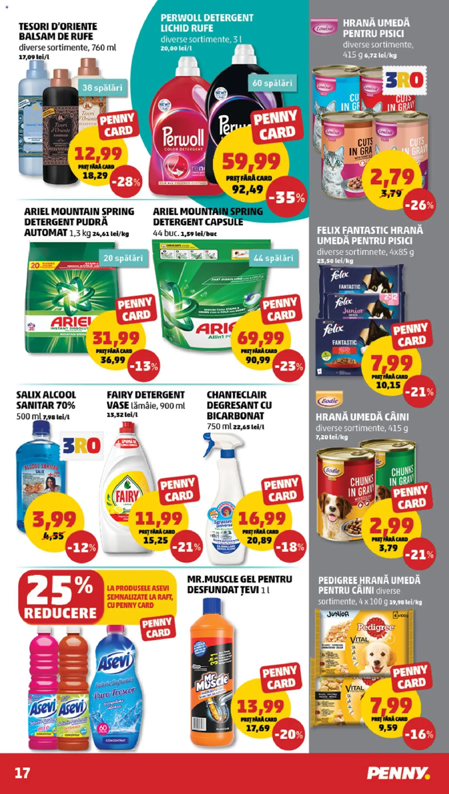 Noul catalog PENNY – valabil de la 07.01.2026 | Pagină: 17 | Produse: Pc, Balsam, Balsam de rufe, Lămâie