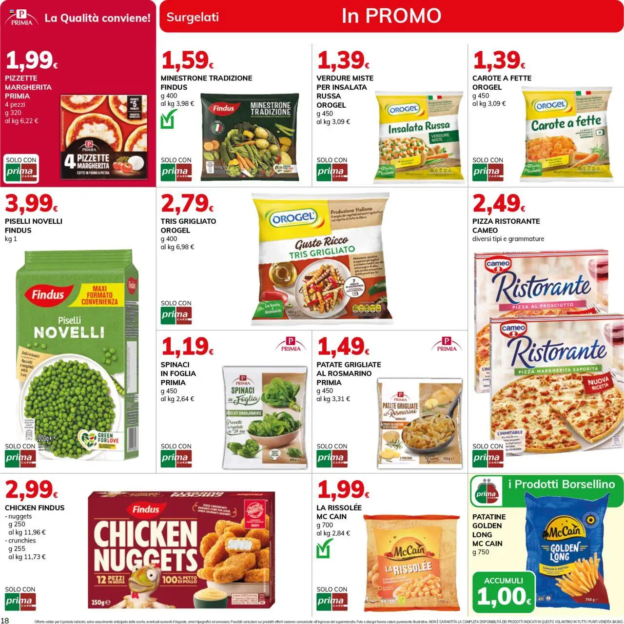 Volantino Basko del 12.08.2025 | Pagina: 18 | Prodotti: Insalata, Patate, Carote, Insalata russa