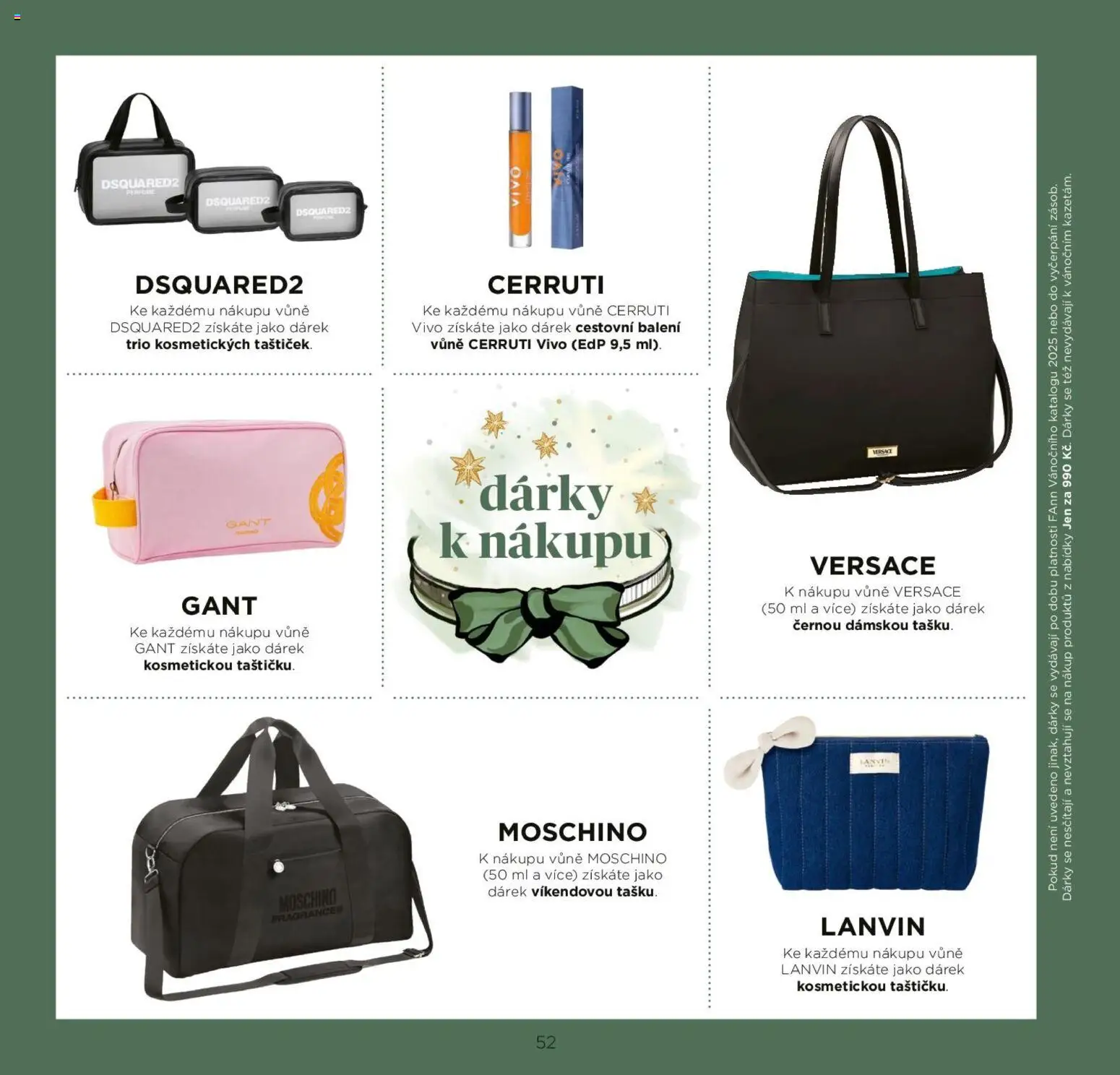 FAnn katalog Vánoce 2025 od 30.10.2025 | Strana: 52 | Produkty: Moschino