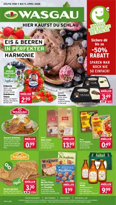 Wasgau Prospekt 	 ab 07.04.2026 gültig