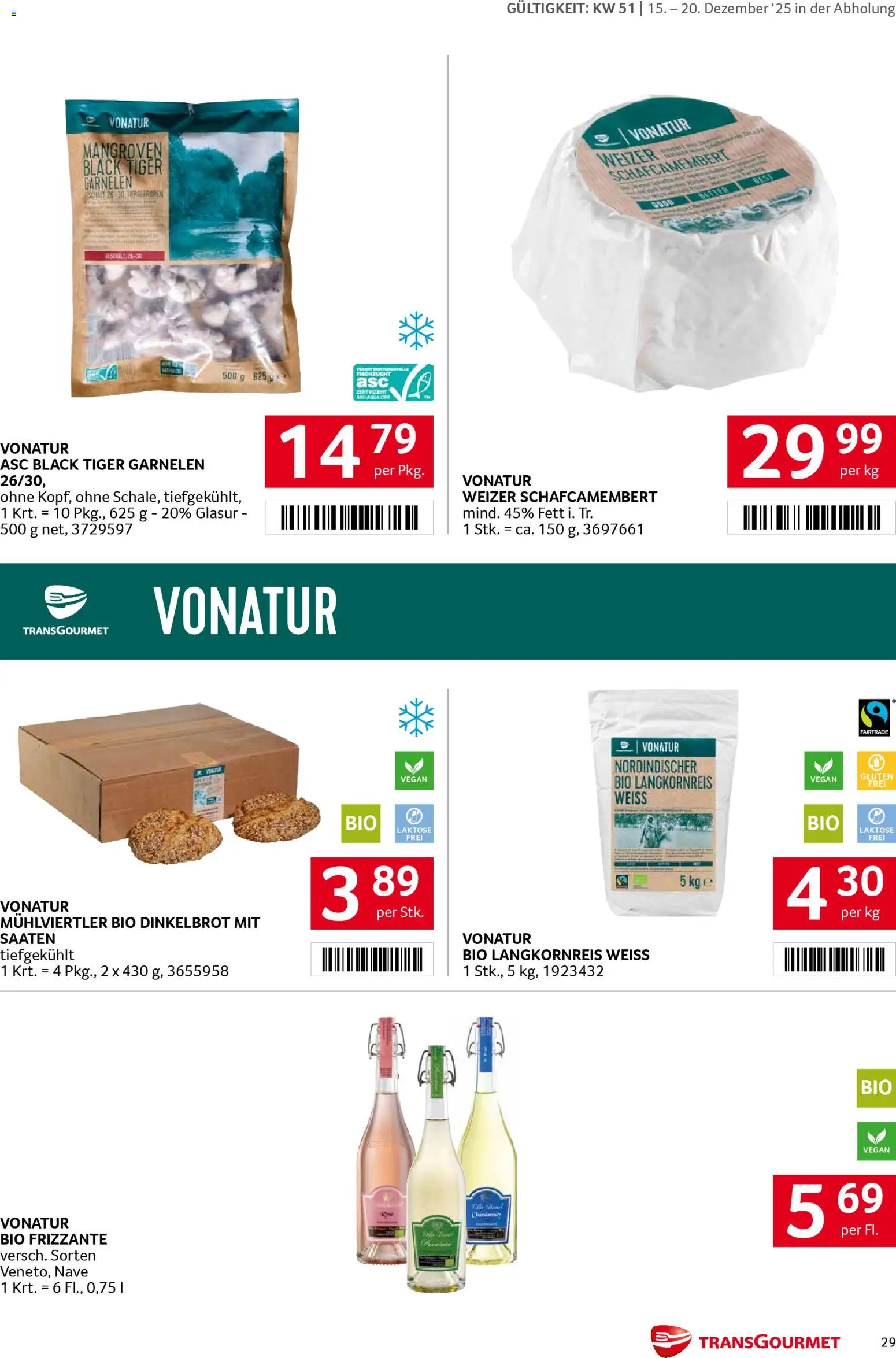 Transgourmet Flugblatt gültig ab 15.12.2025 | Seite: 28