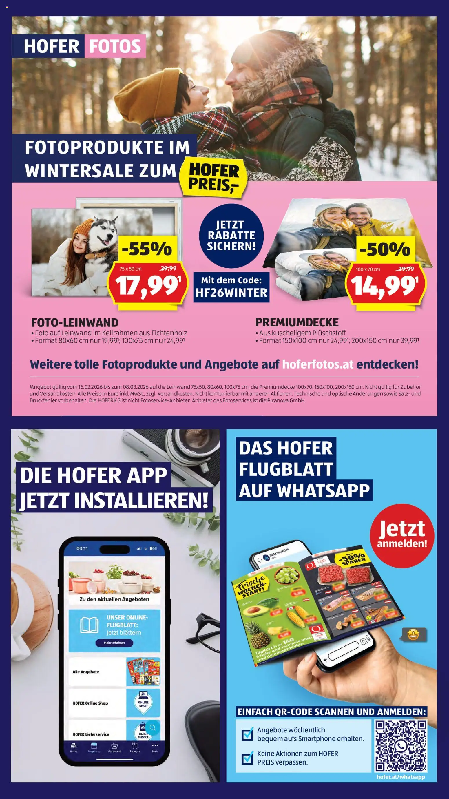 Hofer AT akciós ujság - amely érvényes a következő dátumtól: 27.02.2026 | Oldal: 3 | Termékek: Smartphone