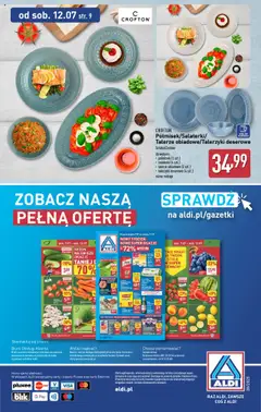 Aldi Gazetka - Hity od Środy i od Soboty od 09.07.2025 | Strona: 14 | Produkty: Winogrona, Kawa, Herbata, Truskawki