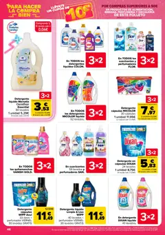 Vista previa Carrefour folleto válido desde el 12.03.2026 | Página: 52 | Productos: Quitamanchas, Detergente, Detergente líquido