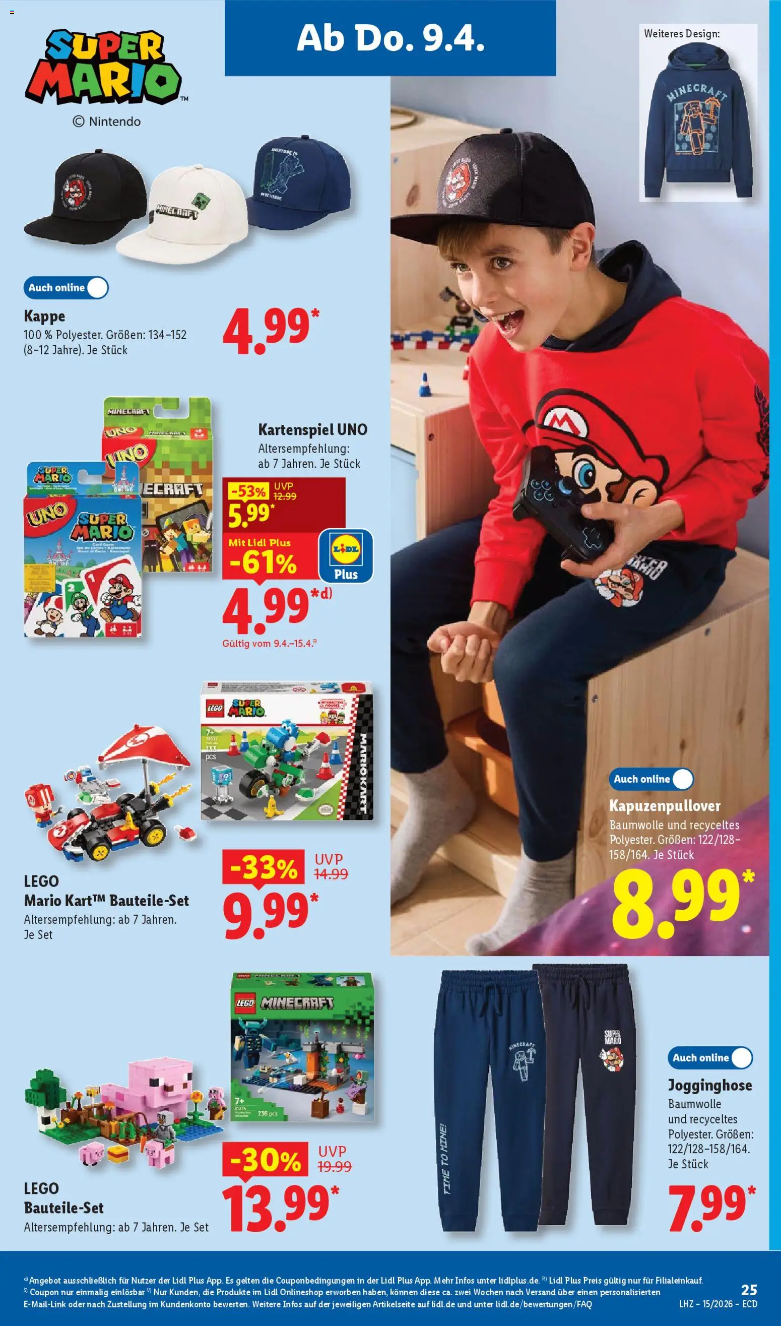 Lidl Německo leták od 07.04.2026 | Strana: 39 | Produkty: LEGO