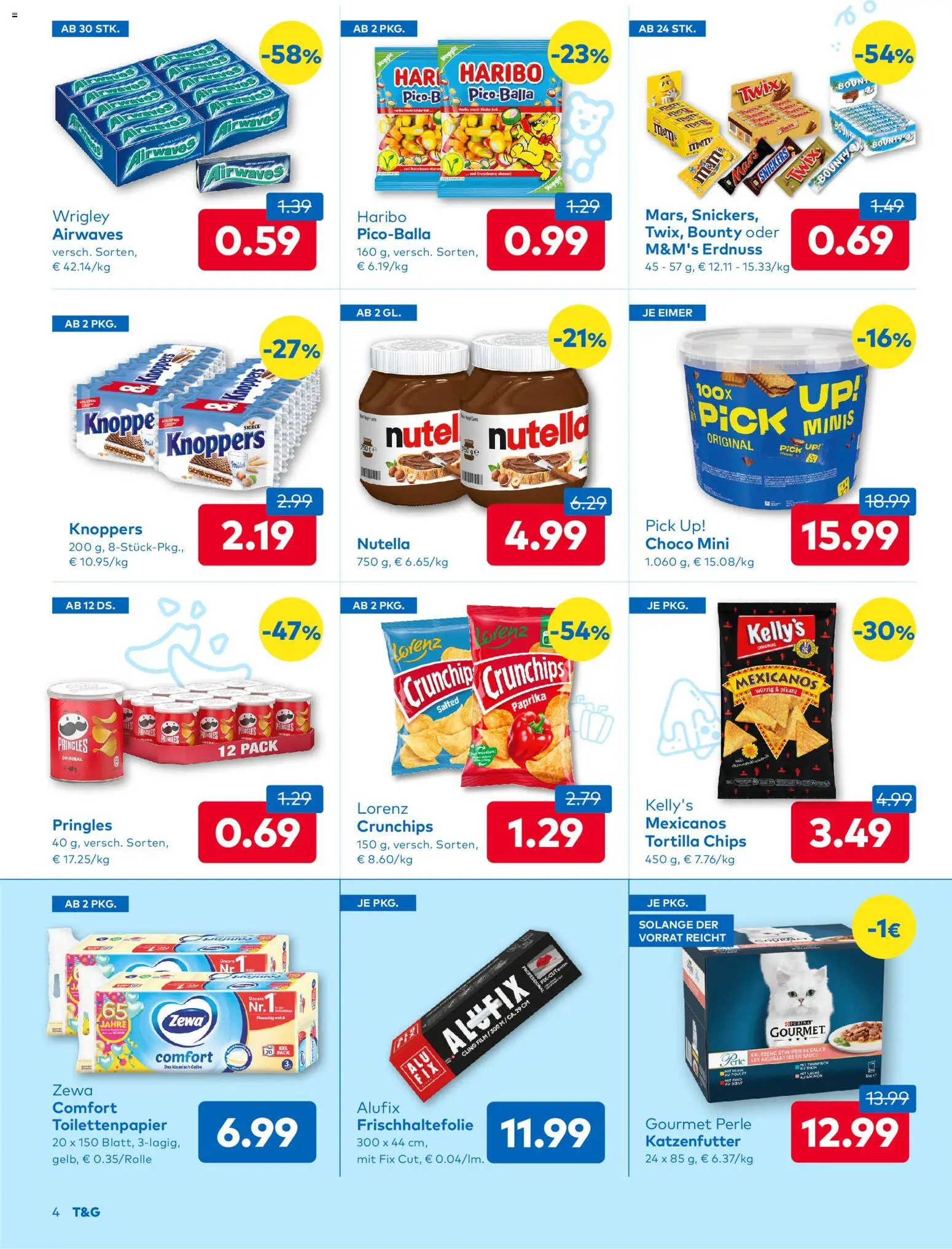 T&G - Tirol gültig ab 06.11.2025 | Seite: 4 | Produkte: Chips