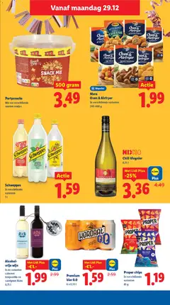 Alcohol-vrije wijn, In de varianten cabernet tempranillo en sauvignon blanc 0,75 l - Voorbeeld van een folder van Lidl, geldig van 29.12.2025 | Pagina: 3