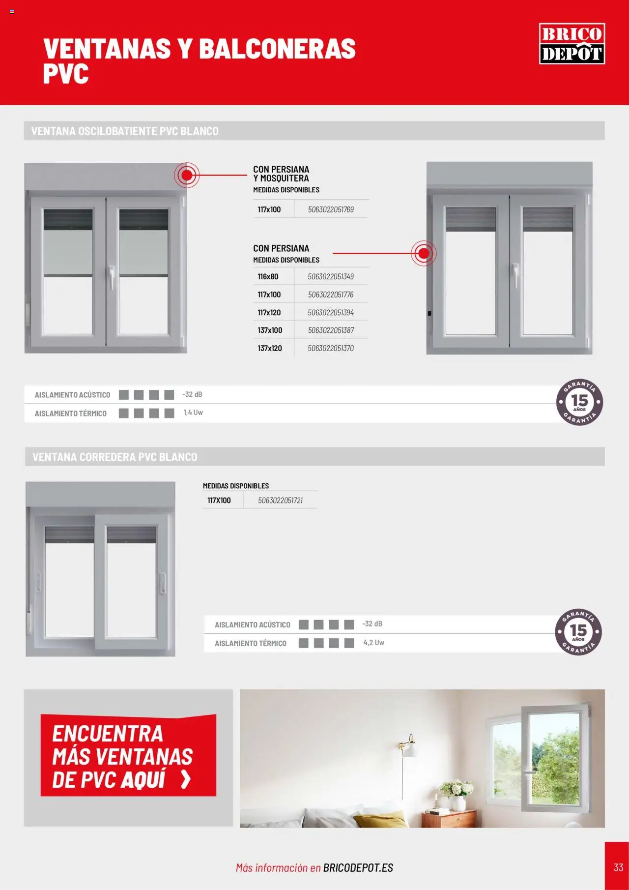 Brico Depôt Puertas y ventanas │ válido desde el 23.07.2025 | Página: 33