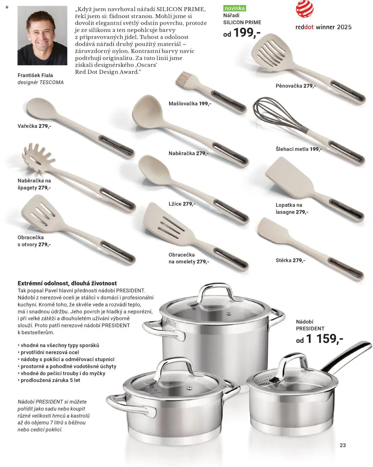 TESCOMA katalog - Podzim/zima 2025 od 20.10.2025 | Strana: 23 | Produkty: Nádobí, Vařečka, Lopatka, Lasagne