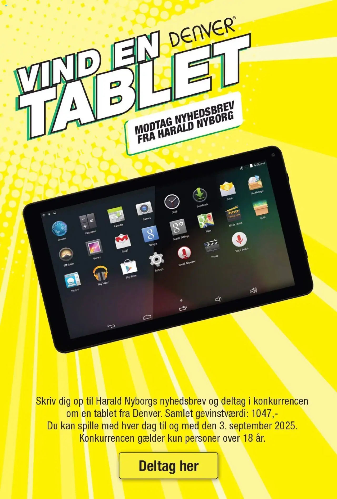 Harald Nyborg Tilbudsavis gyldig fra 07.08.2025 | Side: 26 | Produkter: Tablet, Radio