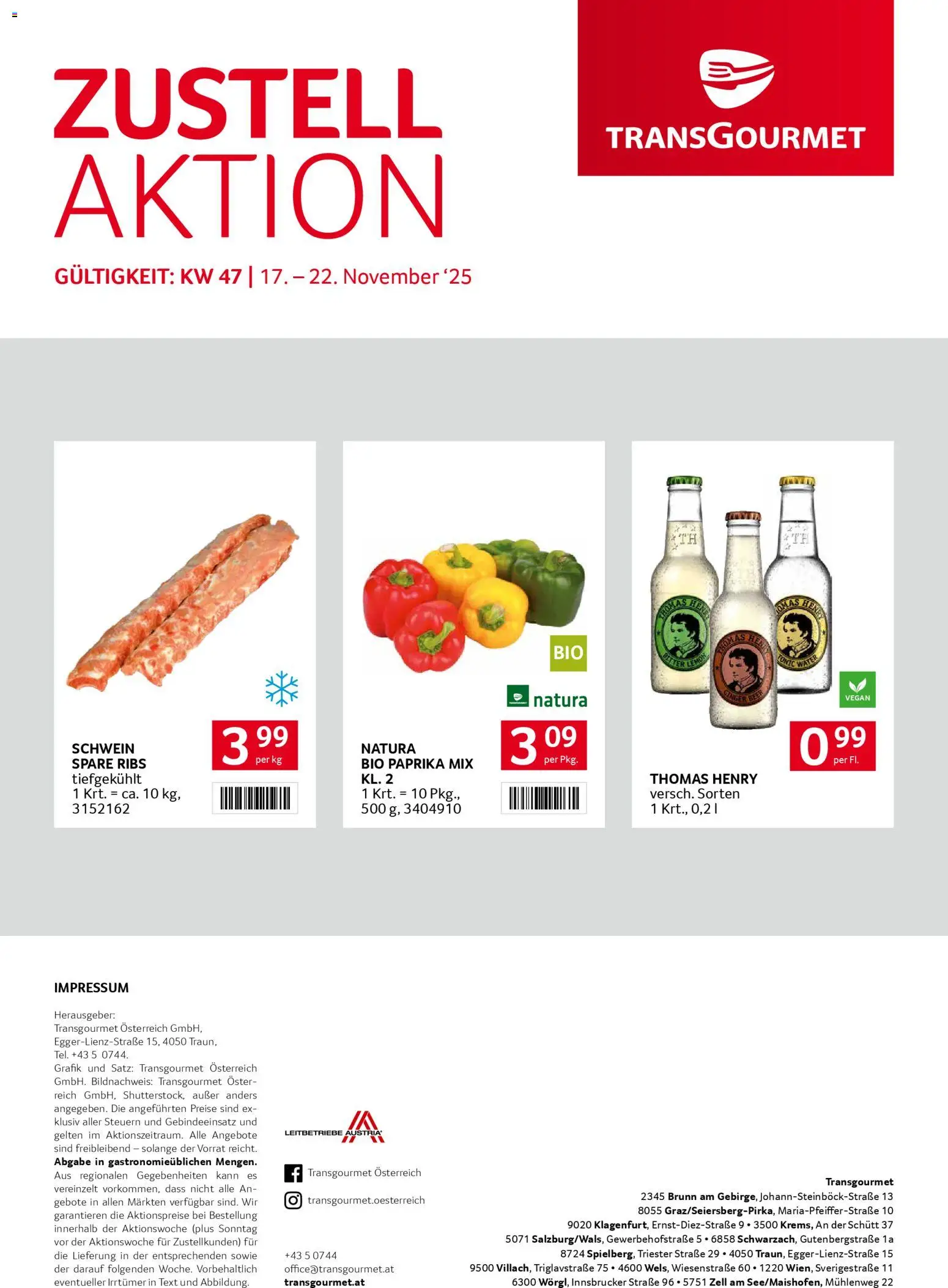 Transgourmet Zustellaktion gültig ab 17.11.2025 | Seite: 28