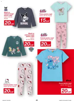 Catalog Kik – valabil de la 18.08.2025 | Pagină: 6 | Produse: Tricou, Bluză, Colanți