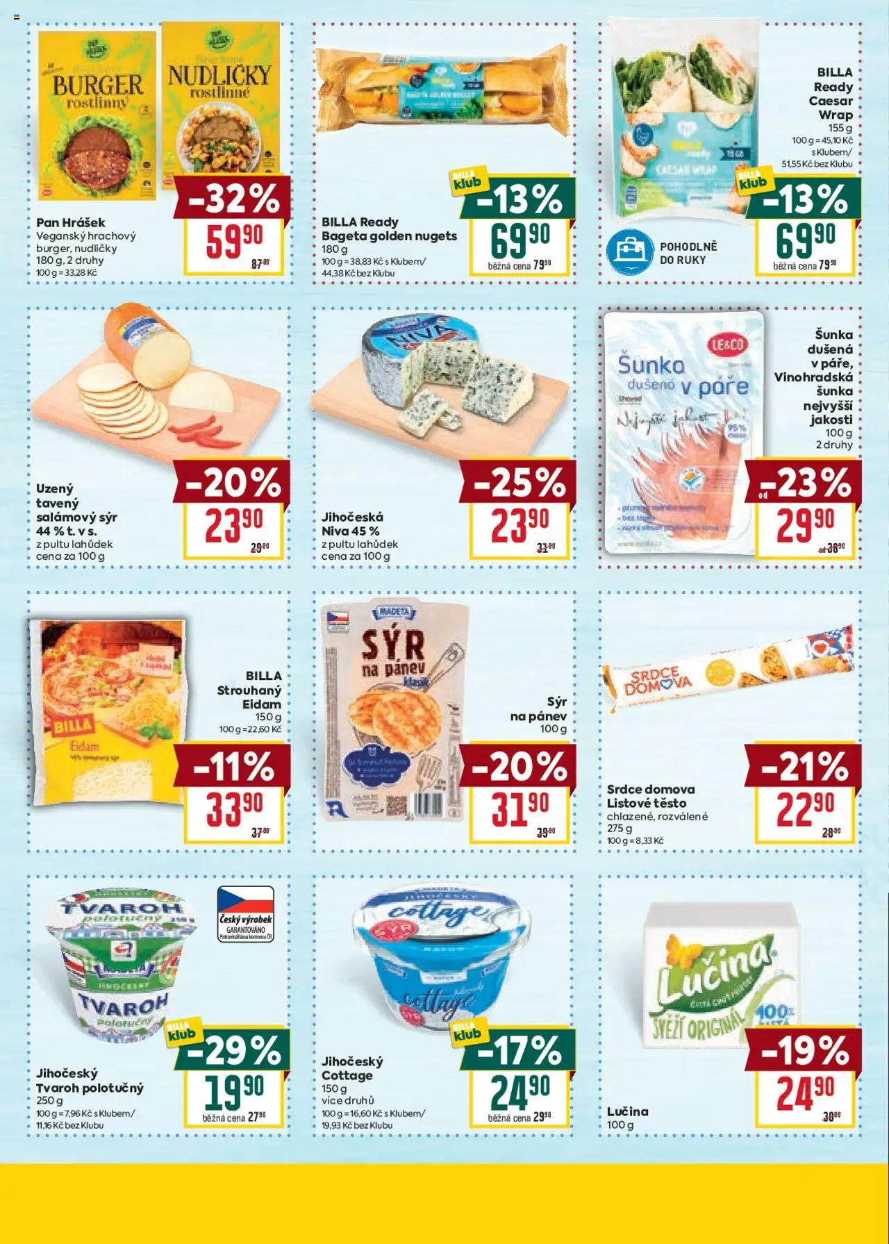 Billa Velký leták od 04.06.2025 | Strana: 14 | Produkty: Pánev, Sýr na pánev, Bageta, Cottage