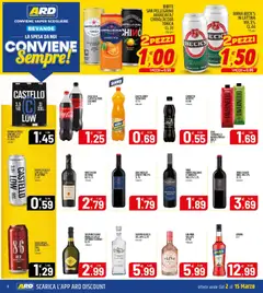 Anteprima del volantino ARD Discount volantino Palermo valido a partire dal 02.03.2026 | Pagina: 8 | Prodotti: Gin, Bibite, Bibita, Aperol