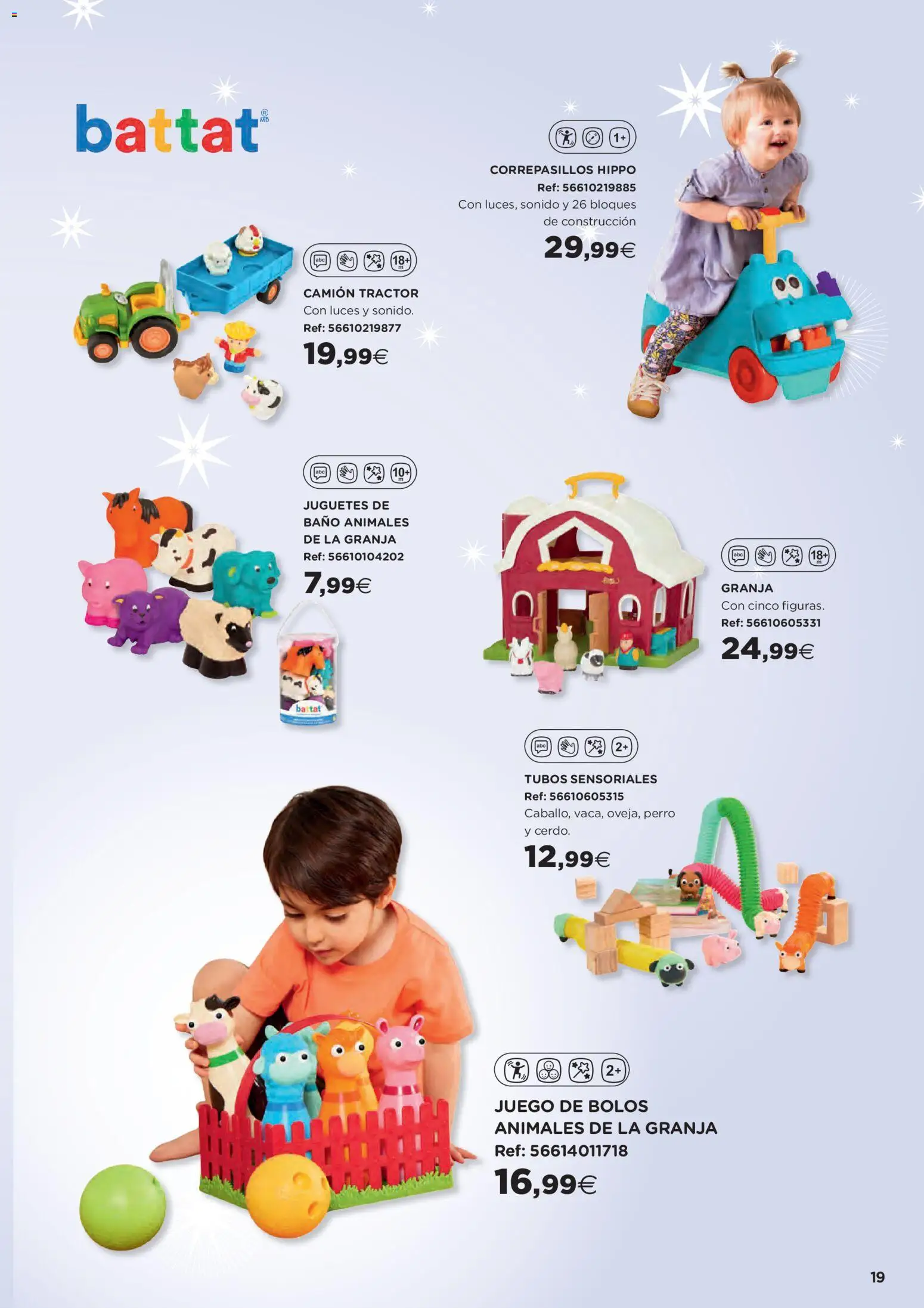 Hipercor catálogo │ válido desde el 31.10.2025 | Página: 19 | Productos: Juguetes, Baño