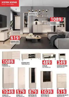 Pogląd oferty "Merkury Market gazetka - Meble, Wypoczynki, Materace" - ważna od 01.04.2026 | Strona: 29 | Produkty: Buty, Szafa, szafka RTV, Szafka nocna