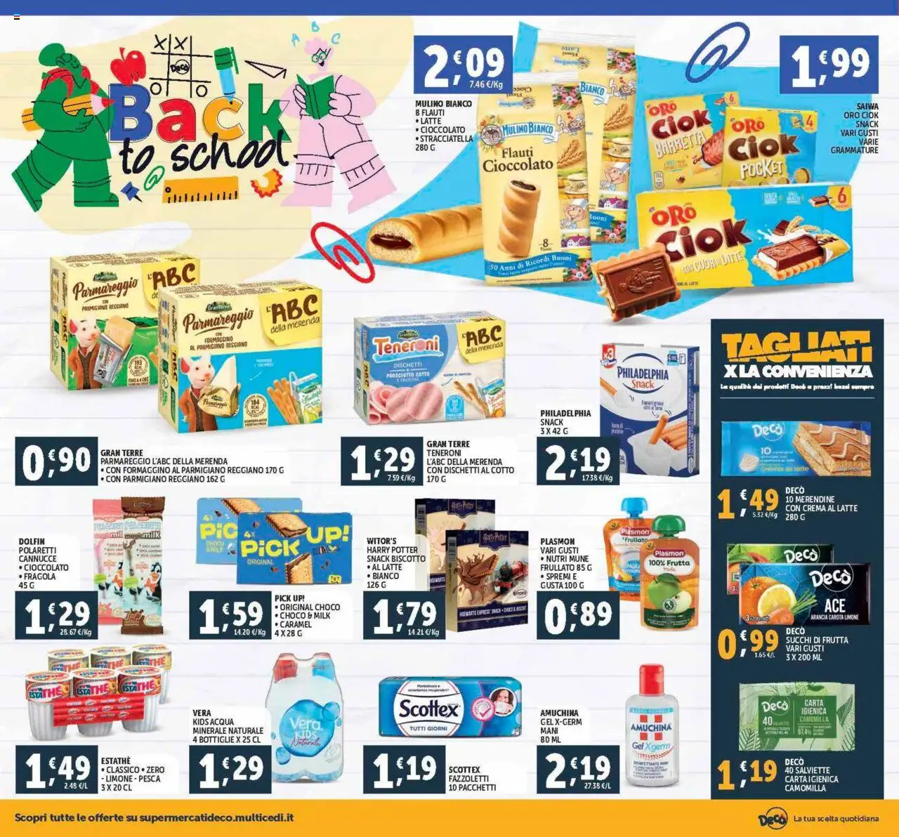 Volantino Decò del 12.09.2025 | Pagina: 10 | Prodotti: Crema, Latte, Limone, Parmigiano reggiano