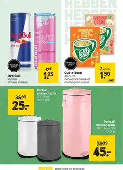 Xenos folder - Voorbeeld van een folder van Xenos, geldig van 09.03.2026 | Pagina: 20 | Producten: Champignon, Mok, Red Bull, Crème
